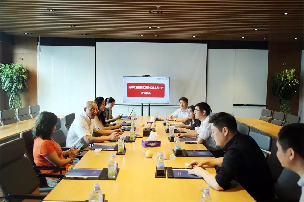 密切企業(yè)聯(lián)系?助推企業(yè)發(fā)展 ‖ 鹽田區(qū)政協(xié)主席武威調(diào)研海格物流