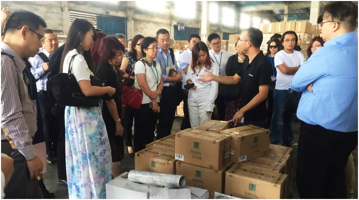 新加坡中華總商會(huì)代表團(tuán)來海格物流考察 新加坡中華總商會(huì)代表團(tuán)來海格物流考察