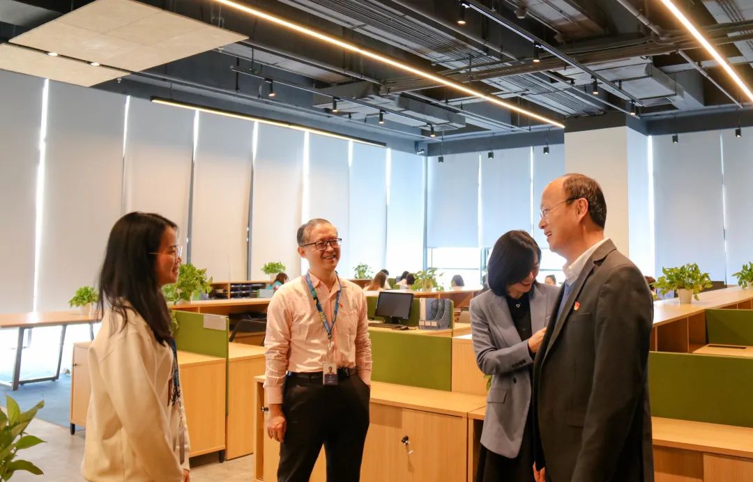 廣東省輕工業(yè)技師學(xué)院黨委書記一行來訪海格 廣東省輕工業(yè)技師學(xué)院黨委書記一行來訪海格