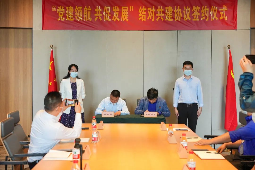 區(qū)投資推廣和企業(yè)服務中心（區(qū)非公黨委）調(diào)研海格云鏈產(chǎn)業(yè)園區(qū)