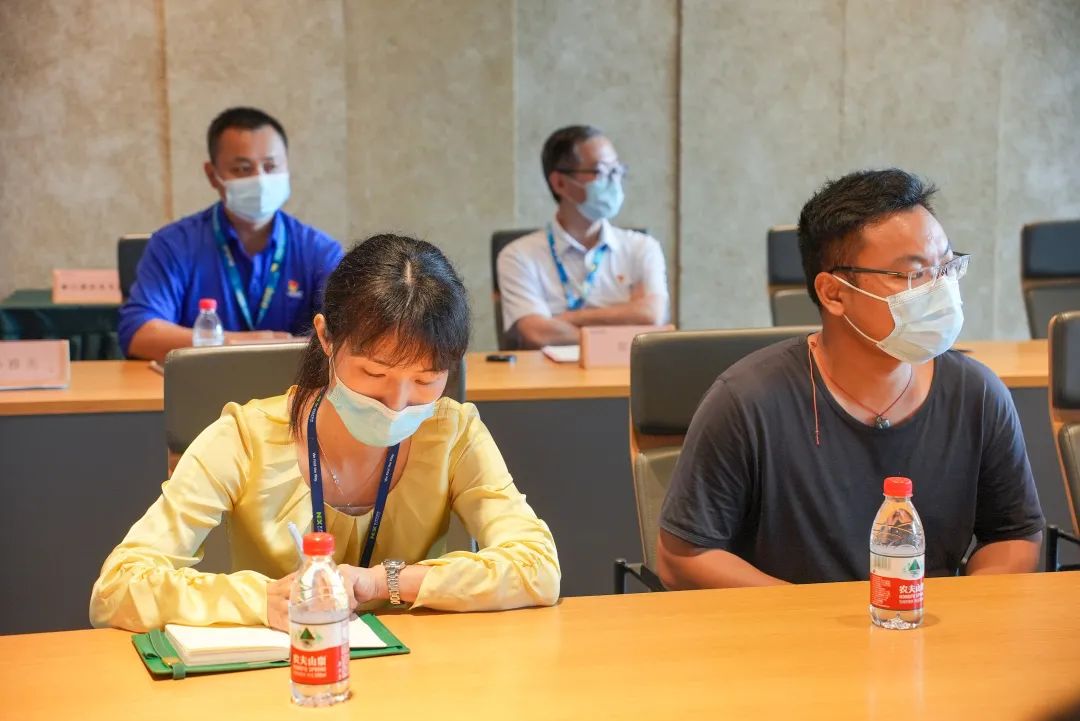 區(qū)投資推廣和企業(yè)服務中心（區(qū)非公黨委）調(diào)研海格云鏈產(chǎn)業(yè)園區(qū)