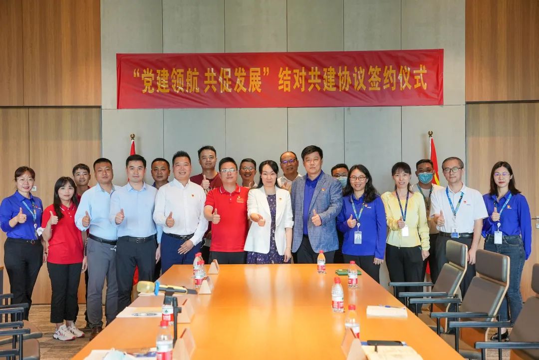 區(qū)投資推廣和企業(yè)服務中心（區(qū)非公黨委）調(diào)研海格云鏈產(chǎn)業(yè)園區(qū)